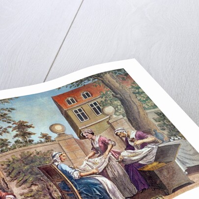 Silk-Making by English School