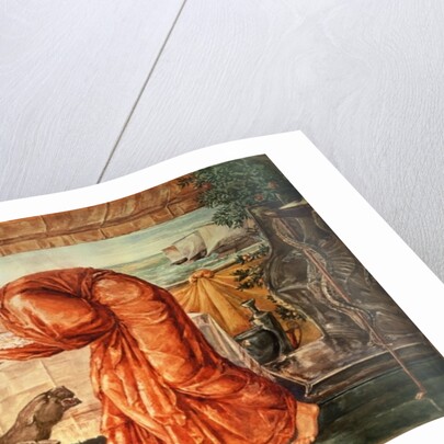 Circe Pouring Poison into a Vase and Awaiting the Arrival of Ulysses, 1863-69 by Edward Coley Burne-Jones