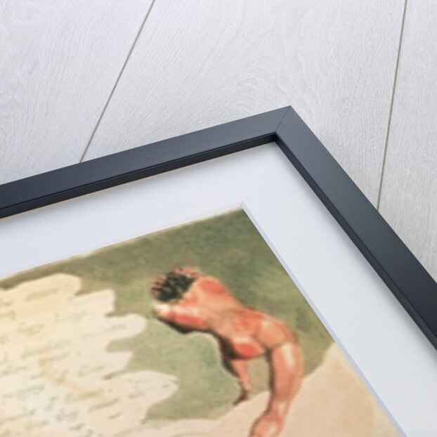 Europe a Prophecy 'Unwilling I look up', 1794 by William Blake