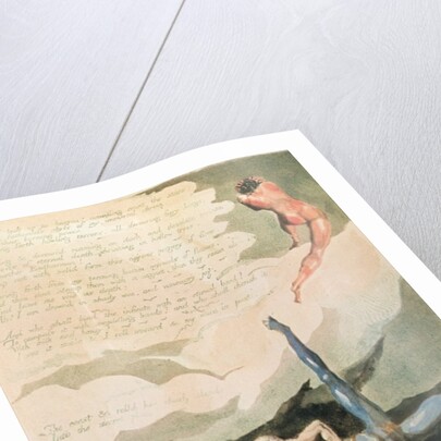 Europe a Prophecy 'Unwilling I look up', 1794 by William Blake