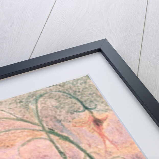 Book of Thel; Thel leaning over the 'Matron Clay' and the worm, 1789 by William Blake