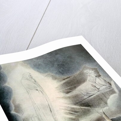 The Vision of Eliphaz, 1825 by William Blake