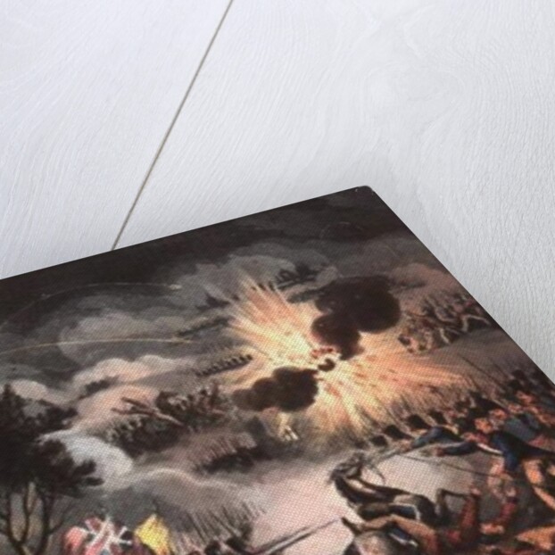 The Sortie from Bayonne, at Three in the Morning, on the 14th April, 1814 by William Heath