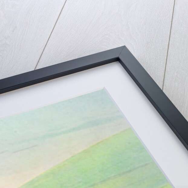 Minatarees attacking buffalo on horseback by George Catlin