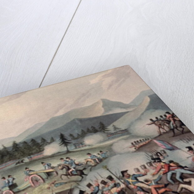 Battle of Barrosa, 5th March, 1811, etched by I. Clarke, aquatinted by M. Dubourg, 1811 by William Heath