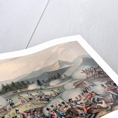 Battle of Barrosa, 5th March, 1811, etched by I. Clarke, aquatinted by M. Dubourg, 1811 by William Heath