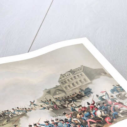 Battle of Leipsic, 19th October, 1813: etched by I. Clarke, aquatinted by M. Dubourg by William Heath