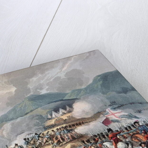 Battle of the Bidassoa, 9th October, 1813: engraved by Daniel Havell by William (after) Heath