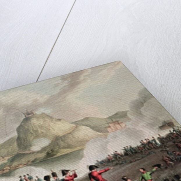 Siege of San Sebastian, July 1813 by William (after) Heath