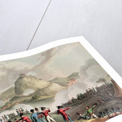 Siege of San Sebastian, July 1813 by William (after) Heath