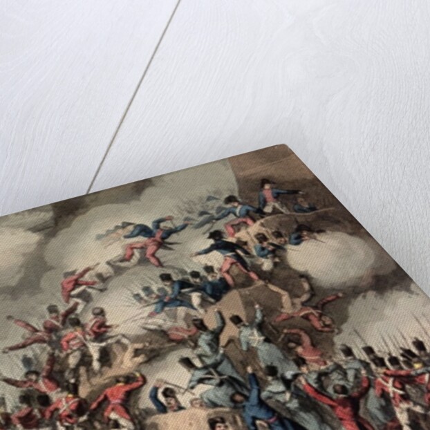 Storming of St. Sebastian, 31st August, 1813 by William Heath
