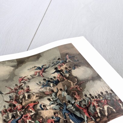 Storming of St. Sebastian, 31st August, 1813 by William Heath