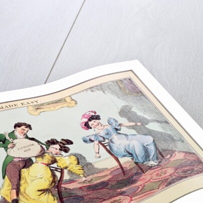 Living Made Easy: Prescription for scolding wives, printed by J. Netherclift, pub. 1830 by Thomas McLean