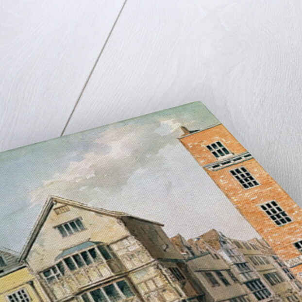 Corner of Fleet Street and Chancery Lane by William Alexander