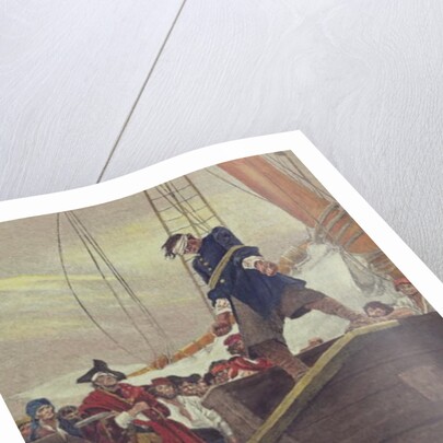 Walking the Plank, 1887 by Howard (after) Pyle