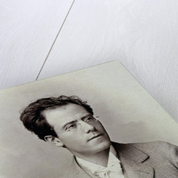 Portrait photograph of Gustav Mahler, c.1895 by Anonymous