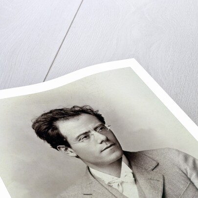 Portrait photograph of Gustav Mahler, c.1895 by Anonymous
