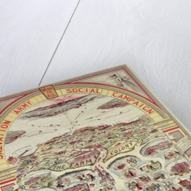 Salvation Army Social Campaign propaganda poster, London, c.1910 by English School