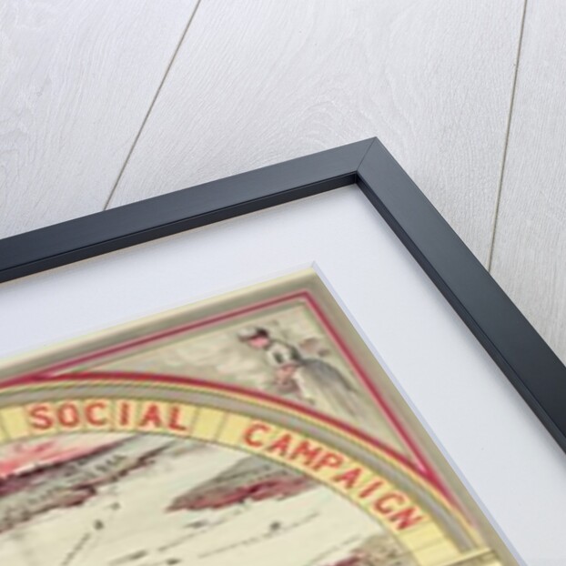 Salvation Army Social Campaign propaganda poster, London, c.1910 by English School