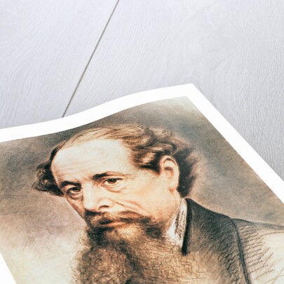 Portrait of Charles Dickens, 1869 by E. Goodwyn Lewis