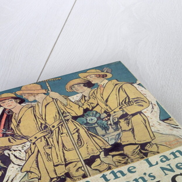 The Girl on the Land Serves the Nation's Need by Edward Penfield