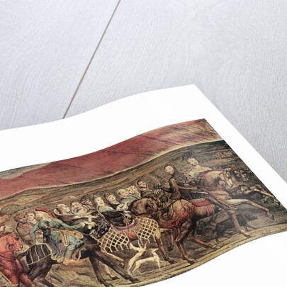 Chaucer's Canterbury Pilgrims, engraved and pub. by the artist, 1810 by William Blake