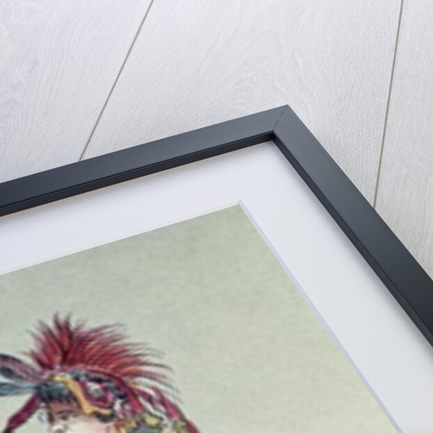 Sioux ball player We-Chush-Ta-Doo-Ta, 'The Red Man' by George (after) Catlin