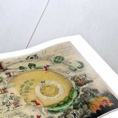 Plan of the Road from the City of Destruction to the Celestial City by Unknown Artist