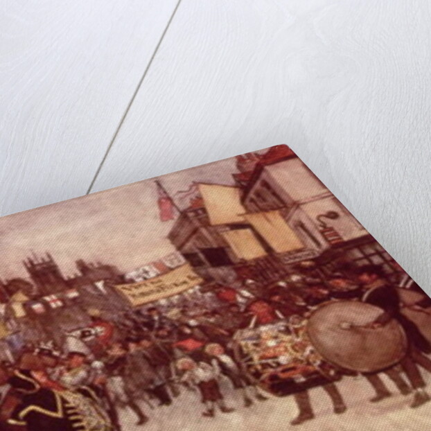 The Election Parade at Eatanswill by Albert Jnr. Ludovici