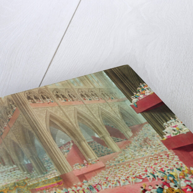 The Coronation of King George IV: The Recognition, 19th July 1821 by James Stephanoff