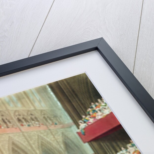 The Coronation of King George IV: The Recognition, 19th July 1821 by James Stephanoff