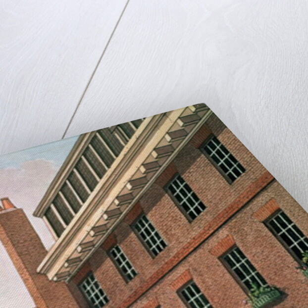 Dr Johnson and his servant, Francis at Bolt Court, Fleet Street, 1801 by Charles Tomkins