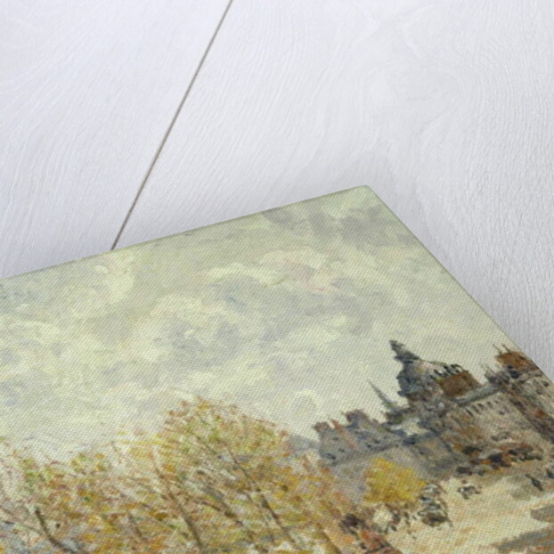 The Malaquais Quay in the Morning, Sunny Weather, 1903 by Camille Pissarro