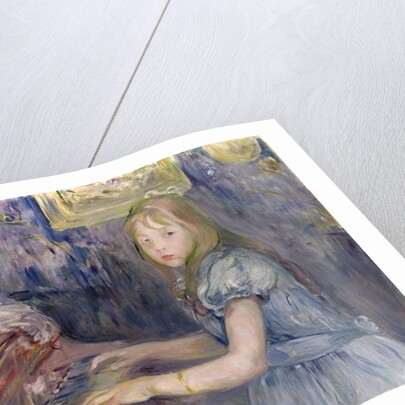 Lucie Leon at the Piano, 1892 by Berthe Morisot
