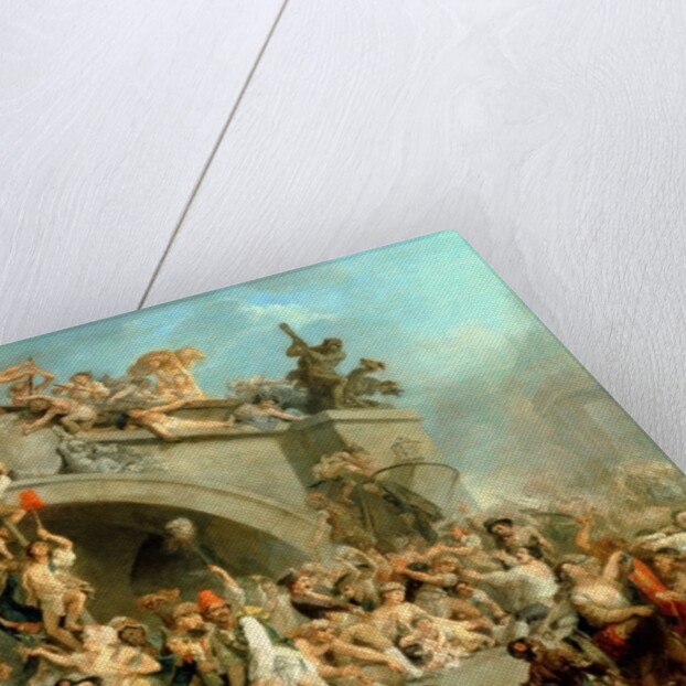 Plunder of the King's Wine Cellar, 10th August 1792 by Johann Zoffany