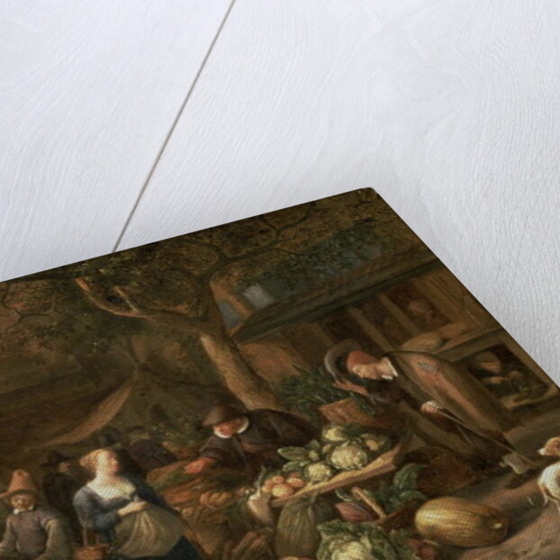 Market Scene by Jan Havicksz. Steen