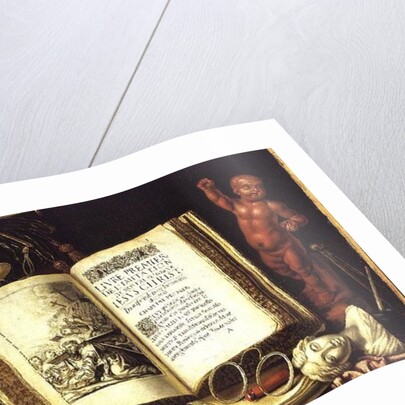 A Vanitas Still Life by Simon Renard de Saint-Andre