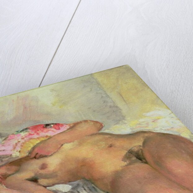 Nude Woman with a Fan by Henri Lebasque