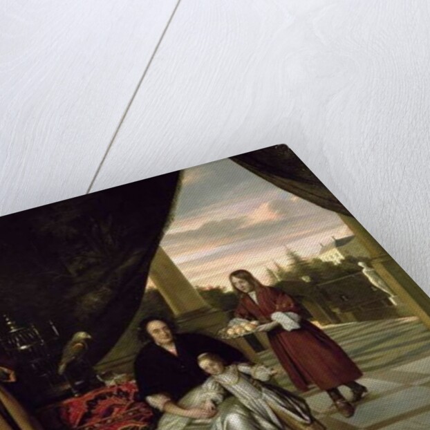 Family Portrait on a Terrace, 1667 by Pieter de Hooch