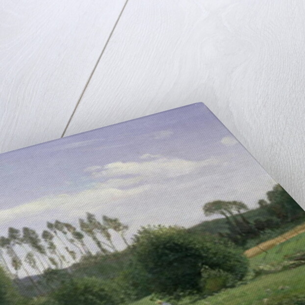 View at Rouelles, 1858 by Claude Monet