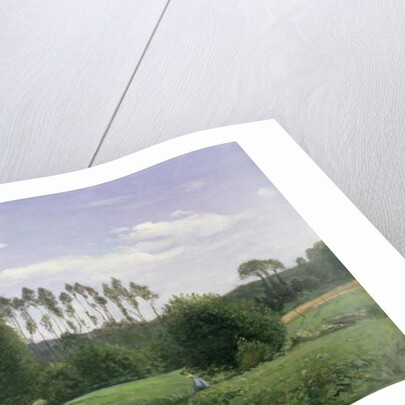 View at Rouelles, 1858 by Claude Monet