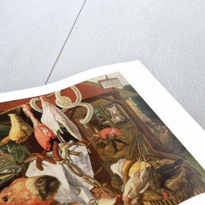 The Meat Stall, 1568 by Pieter (1507/08-75) Aertsen