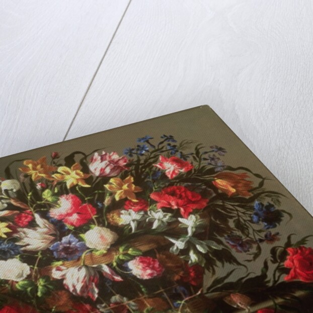 Basket with Flowers, 1671 by Juan de Arellano