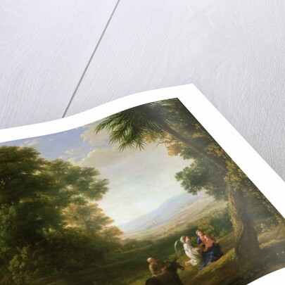 The Rest on the Flight into Egypt, 1635-6 by Claude Lorrain