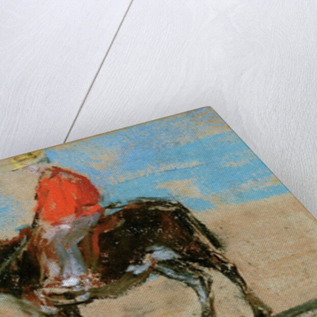 The Ride on the Beach by Eugene Louis Boudin