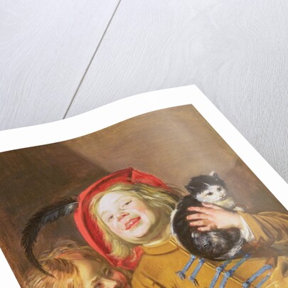 Laughing Children with a Cat, 1629 by Judith Leyster