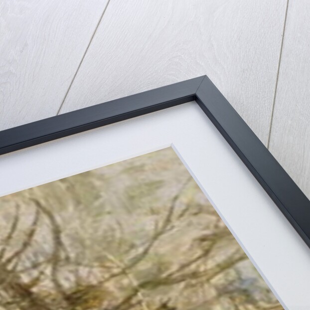 Winter Landscape Beside a Lake by Jean Baptiste Camille Corot