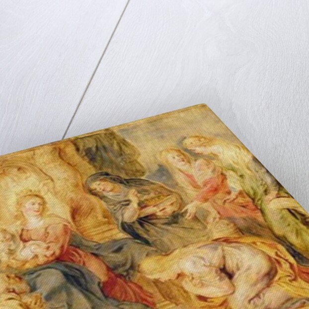 The Virgin and Child venerated by eight saints, c.1631-33 by Peter Paul Rubens