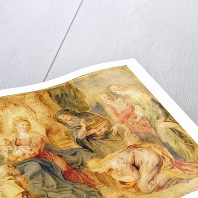 The Virgin and Child venerated by eight saints, c.1631-33 by Peter Paul Rubens