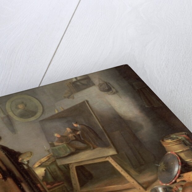 A Painter in his Studio by Gerrit or Gerard Dou